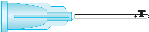 Collar Button (Graether) Side Irrigation, Micro Iris Retractor